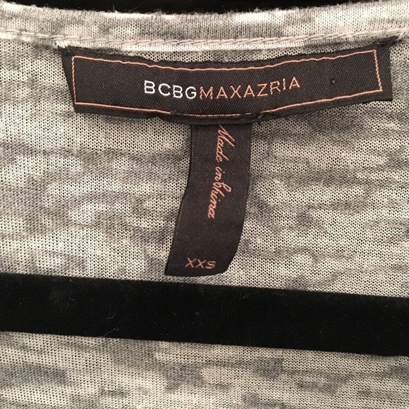 bcbgmaxazria Cheetah Sequin Burnout Tank Top (xxs) - Picture 5 of 5